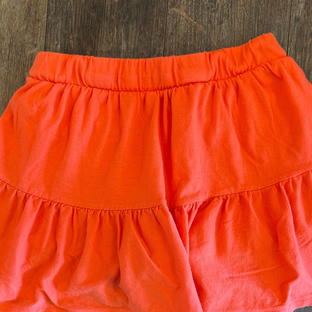 Cat & Jack Bright Orange Skort - Picture 6 of 6